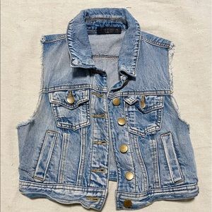 XXI premium denim girls vest